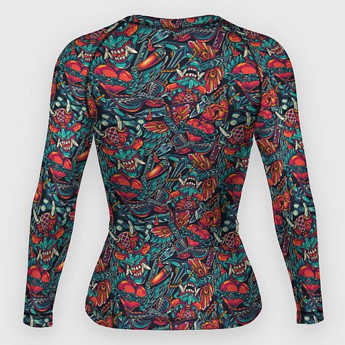 Женский рашгард Демоны / 3D-принт – фото 2