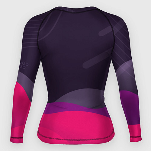 Женский рашгард Игра в кальмара - с милым котиком / 3D-принт – фото 2