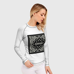 Рашгард женский KIZARU BANDANA, цвет: 3D-принт — фото 2