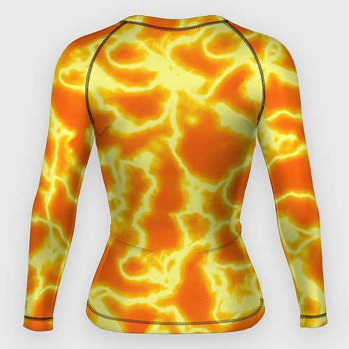 Женский рашгард Огненная вспышка / 3D-принт – фото 2