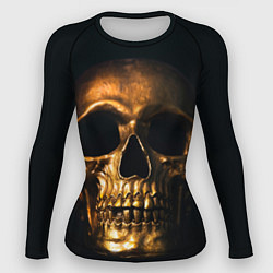 Женский рашгард Gold Skull