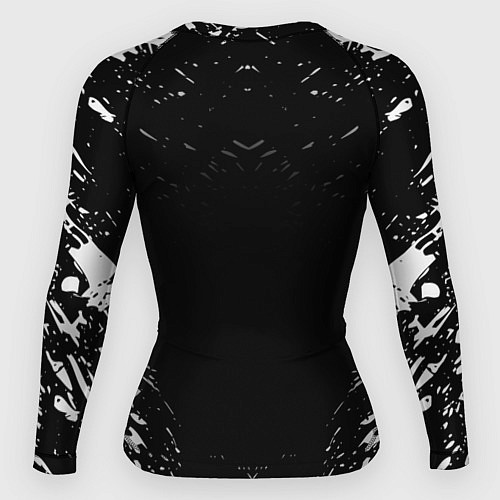 Женский рашгард БЕРСЕРК БЕЛОЕ КЛЕЙМО / 3D-принт – фото 2