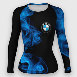 Рашгард женский BMW Дым, цвет: 3D-принт