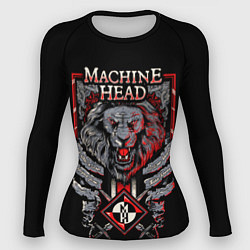 Рашгард женский Machine Head - Lion Heart, цвет: 3D-принт