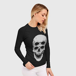 Рашгард женский Terrible Skull, цвет: 3D-принт — фото 2