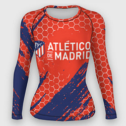 Рашгард женский Atletico Madrid: Football Club, цвет: 3D-принт