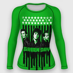 Рашгард женский Green day is here, цвет: 3D-принт