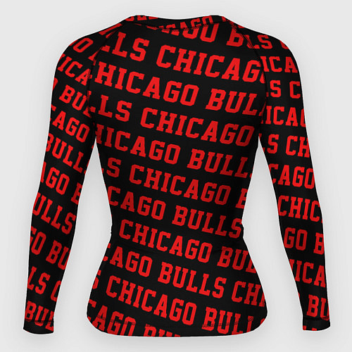 Женский рашгард Чикаго Буллз, Chicago Bulls / 3D-принт – фото 2