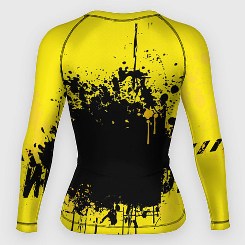 Женский рашгард Жирафа с герберой / 3D-принт – фото 2