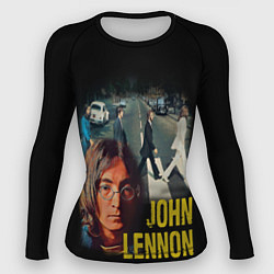Рашгард женский The Beatles John Lennon, цвет: 3D-принт