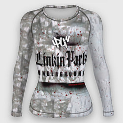 Рашгард женский LP Underground 3 0 - Linkin Park, цвет: 3D-принт