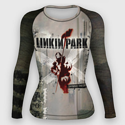 Рашгард женский Hybrid Theory Live Around The World - Linkin Park, цвет: 3D-принт