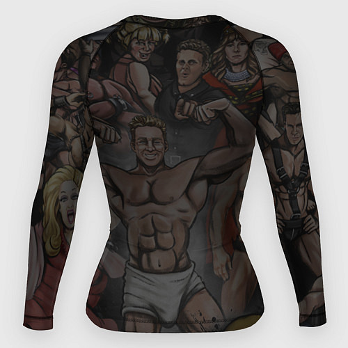 Женский рашгард BILLY HERRINGTON ANIKI / 3D-принт – фото 2