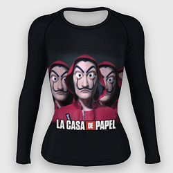 Женский рашгард LA CASA DE PAPEL BELLA CIAO БУМАЖНЫЙ ДОМ