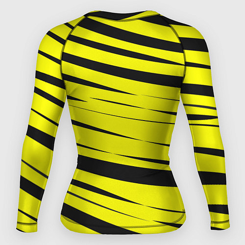 Женский рашгард Пикачу Полосы / 3D-принт – фото 2