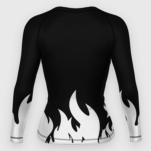 Женский рашгард Fortnite Огонь / 3D-принт – фото 2