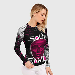 Рашгард женский Ведущий Хван Ин Хо игра в кальмара, цвет: 3D-принт — фото 2