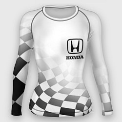 Женский рашгард HONDA, ХОНДА СПОРТ, ФИНИШНЫЙ ФЛАГ