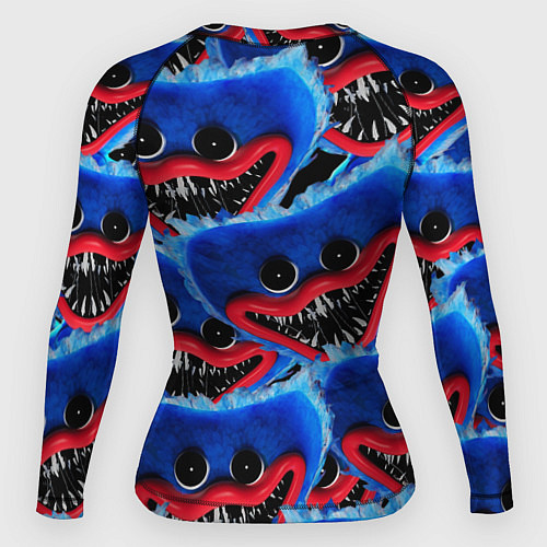 Женский рашгард УЖАСНОЕ ЛИЦО ХАГГИ ВАГГИ / 3D-принт – фото 2