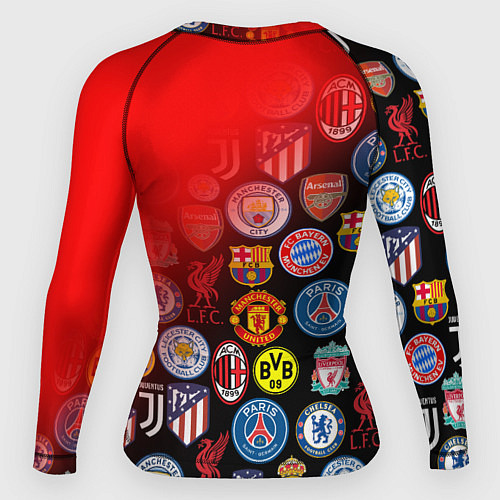 Женский рашгард BAYERN MUNCHEN BEST FC SPORT / 3D-принт – фото 2