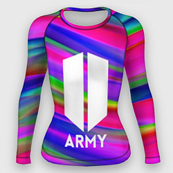 Женский рашгард BTS ARMY RAIBOW