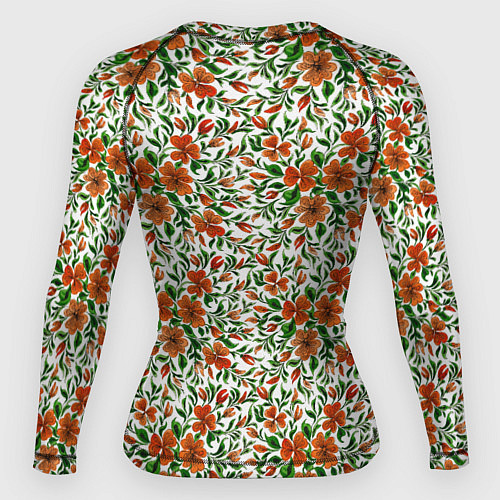 Женский рашгард Цветной ковер / 3D-принт – фото 2