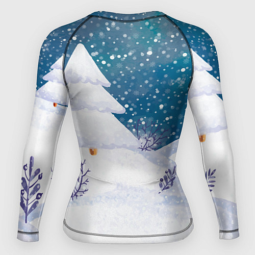 Женский рашгард Маленький тигренок с подарками 2022 / 3D-принт – фото 2