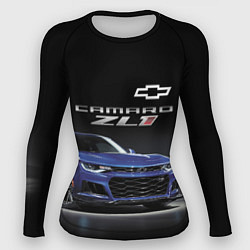 Рашгард женский Chevrolet Camaro ZL1 Motorsport, цвет: 3D-принт