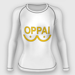 Рашгард женский OPPAI LOGO ONE-PUNCH MAN, цвет: 3D-принт