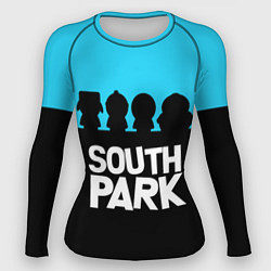 Рашгард женский Южный парк персонажи South Park, цвет: 3D-принт