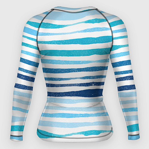 Женский рашгард Дельфин Море / 3D-принт – фото 2