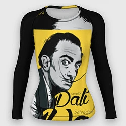 Рашгард женский Сальвадор Дали Salvador Dali, цвет: 3D-принт