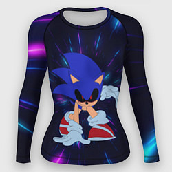 Рашгард женский SONIC EXE СОНИК, цвет: 3D-принт
