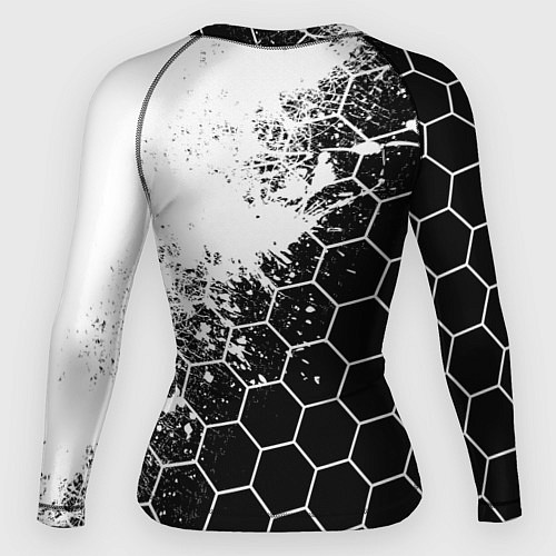 Женский рашгард Peugeot Соты / 3D-принт – фото 2