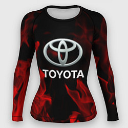 Женский рашгард Toyota Red Fire