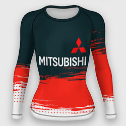 Рашгард женский Mitsubishi - Auto бренд, цвет: 3D-принт