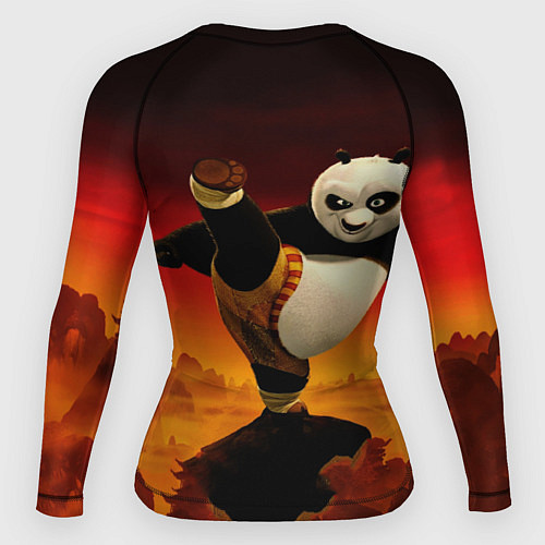 Женский рашгард Кунг-фу Панда New / 3D-принт – фото 2