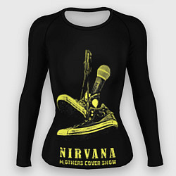 Рашгард женский Nirvana Нирвана, цвет: 3D-принт