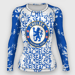 Рашгард женский Chelsea football, цвет: 3D-принт