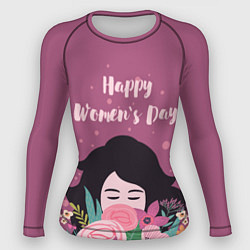 Женский рашгард Happy Womens Day