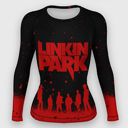 Рашгард женский Linkin Park Линкин Парк, цвет: 3D-принт