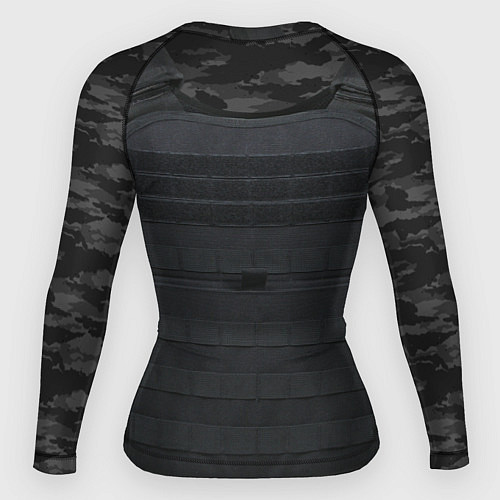 Женский рашгард Бронежилет: Армия России / 3D-принт – фото 2