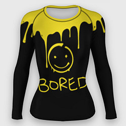Рашгард женский Sherlock Bored Big Smile, цвет: 3D-принт