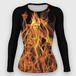 Женский рашгард Flame Pattern