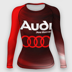 Рашгард женский AUDI Pro Racing Звезды, цвет: 3D-принт