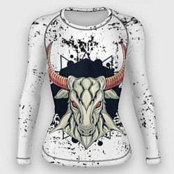 Рашгард женский Bull!, цвет: 3D-принт