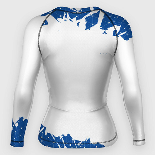 Женский рашгард ЧЕЛСИ Pro Sport Брызги / 3D-принт – фото 2