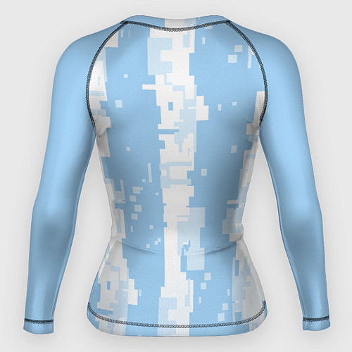 Женский рашгард Сборная Аргентины Современная форма / 3D-принт – фото 2