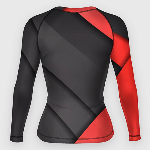 Женский рашгард SUZUKI abstraction / 3D-принт – фото 2