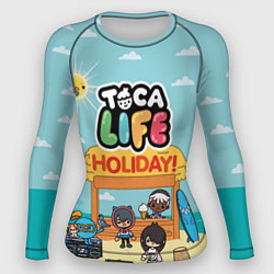 Женский рашгард Toca Life Holiday!